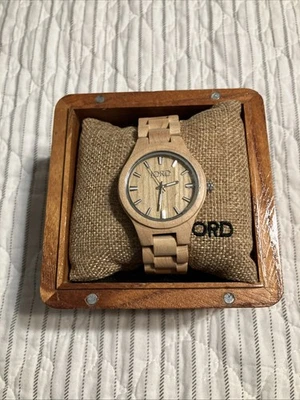 JORD Wooden Men’s Watch! Beautiful WOOD Watch! Needs New Battery - Image 1 of 4