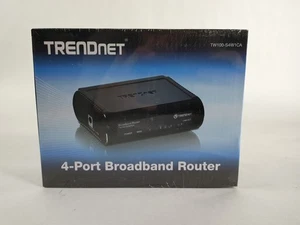 New TRENDnet TW100-S4W1CA 4-Port Broadband Router - Picture 1 of 6