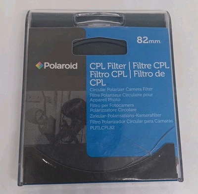 Polaroid 82mm CPL Filter PLFILCPL82 Cracked Case - Image 1 of 4