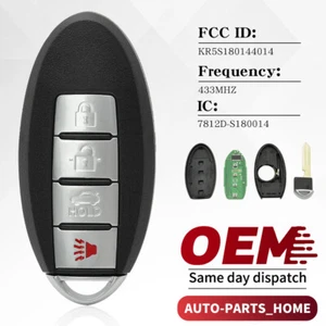 For 2013 2014 2015 Altima Maxima Keyless Smart Remote Control Nissan Key Fob 4b - Picture 1 of 13