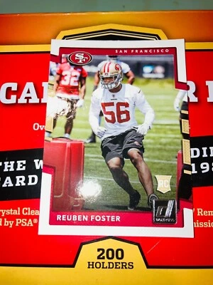 2017 Donruss - REUBEN FOSTER #382 base - San Francisco 49ers 🏈 V196 - Image 1 of 2