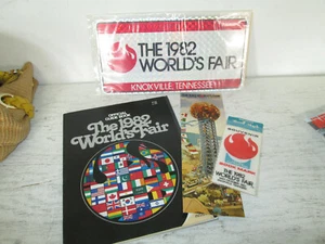 Lot of 1982 World's Fair Commemorative Items, Great Condition - Picture 1 of 4