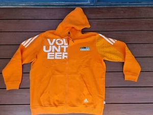 ADIDAS FIFA WOMENS WORLD CUP 2023 VOLUNTEER HOODIE JACKET ORANGE (SIZE 3XL) NEW - Picture 1 of 20