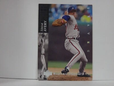 1994 Upper Deck Electric Diamond Steve Avery #420 - Image 1 of 2