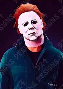 Michael Myers, John Carpenter's Halloween, 11x17 Custom Artwork, Nick Castle - Bild 1 von 1