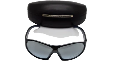 John Richmond Sunglasses Dark Blue Plastic Frames Metallic Lenses - Image 1 of 4
