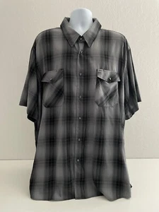 Dixxon Flannel Co Herren 4XL Raider Nation Bambus Kurzarm Druckknopf Hemd - Bild 1 von 8