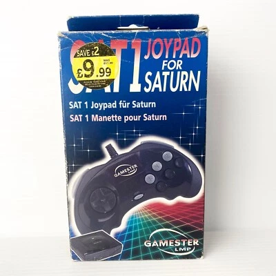 Gamester Sat1 Joypad Controller + Box Sega Saturn - Tested & Working - Image 1 of 4
