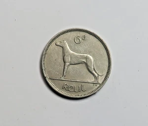 IRELAND: IRISH SIXPENCE 1949. FREE SHIPPING. - Picture 1 of 2