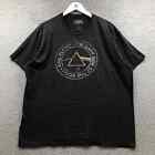 Pink Floyd The Dark Side Of The Moon T-Shirt Men's 2XL Short Sleeve Graphic Gray