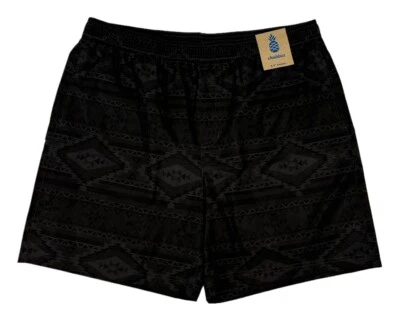 Новые с ценниками шорты Chubbies Athlounger The Quest XXL 2XL черные серые Tribal Aztec 5,5 дюйма - Изображение 1 из 4