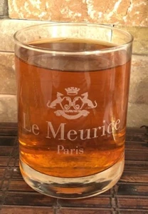 Le Meurice Hotel Sammlerstück Whiskyglas 8 Oz - Bild 1 von 1