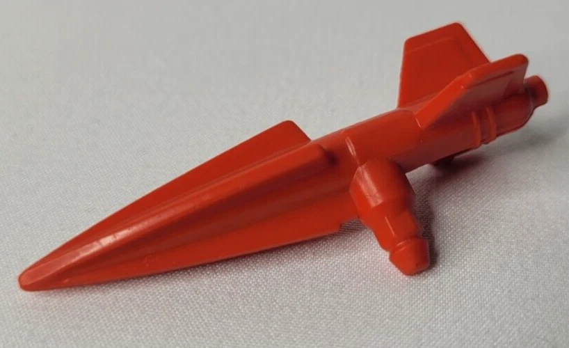 1985 Kenner Centurions Replacement Part-Ace McCloud Skyknight Red Arm Missile - Image 1 of 1