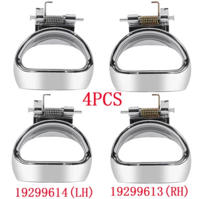 Set of 4 Inside Door Handle Repair Front Rear Left Right For 2006-2011 Chevy HHR - Image 1 of 4