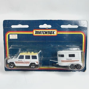 Matchbox TP-117 Superfast 'Polizei' Mercedes 280 & Trailer - Sealed - Picture 1 of 9