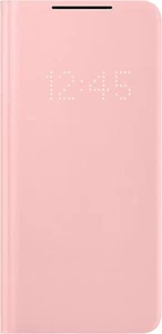 Samsung Galaxy S21 Case, LED Wallet Cover - Pink (US Version) - Picture 1 of 3