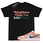 Shirt For Jordan 1 Low Light Madder Root Pink Dc0774-800 Neighbors