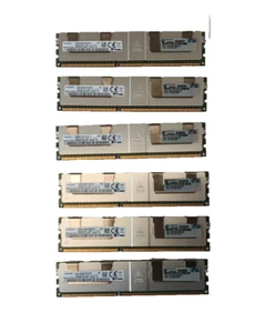 LOT 6x HP 32GB 712384-081 4Rx4 PC3-14900L DDR ECC REG Server samsung - Afbeelding 1 van 1