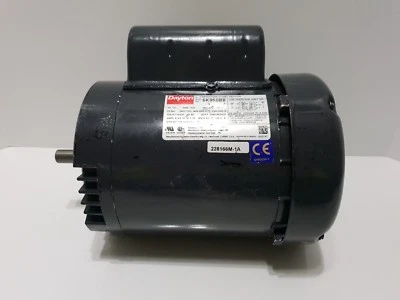 Dayton 50 Hz Motor, 1/3 HP, 1425 rpm ,110/220, 56C, TEFC Mod 6K950 BB - Image 1 of 4