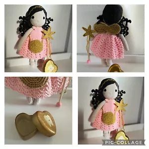 Zahnfee mit Zauberstab Tasche Maileg Zahndose in gold - Bild 1 von 6