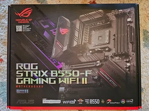 ASUS ROG Strix B550-F Gaming Wi-FI II ATX Mainboard AM4 M.2/USB3.2/HDMI/DP - Bild 1 von 6