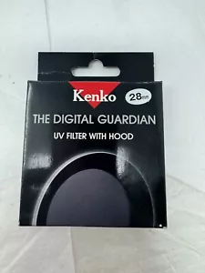 Kenko The Digital Guardian UV Filter With Hood 28mm New Old Stock - Picture 1 of 2
