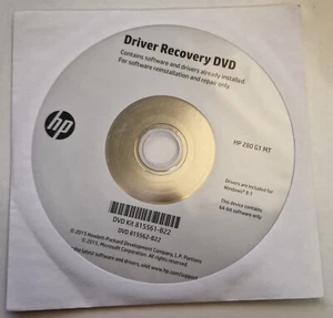 Driver Recovery Windows 8.1 Pro Original 64 bit HP - Photo 1/1