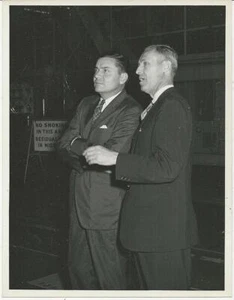 Two Men Marshall Space Flight Center Huntsville Alabama Original Photograph - Picture 1 of 2