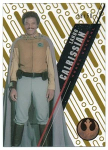 2016 Star Wars High Tek Gold Rainbow #SW4 Lando Calrissian 28/50 - Picture 1 of 1