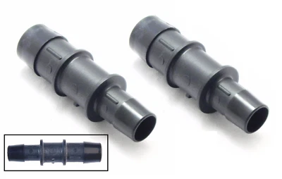 Manguera de calentador Gates 28612 1" a 3/4" conector adaptador mender línea de refrigerante paquete de 2 Foto 1 de 4