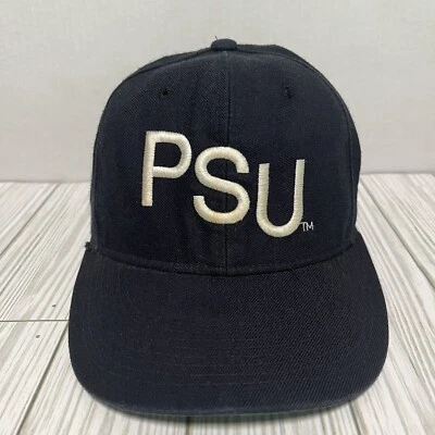DE COLECCIÓN Penn State Nittany Lions Gorra Nueva Era Ajustada 7 3/8 Azul Universidad NCAA Foto 1 de 4
