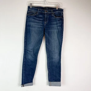 Pantalones de mezclilla para mujer Joe’s nuevos sin etiquetas azules desgastados ajustados al tobillo talla 28 - Imagen 1 de 4