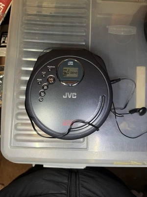 JVC XL-PG37BK Portable CD Player Discman Anti-Shock & Hyper Bass. Player Only - Image 1 of 4
