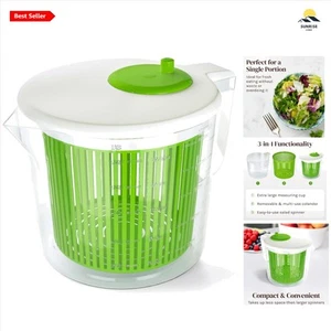 Mini Food Washer Bowl with Colander for Fruits Vegetables Spinning - Picture 1 of 9