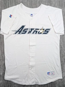 Vintage Russell Houston Astros 90's Jersey Adult Large White Genuine MLB - Picture 1 of 15