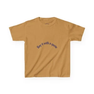 Kids Quote Tee, Personalised Inspirational Shirt, Cute Children's Apparel, God - Picture 1 of 9