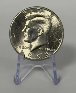 1993-D Kennedy Half Dollar Strong Doubling Strike Through Errors Brilliant Toned - Picture 1 of 21