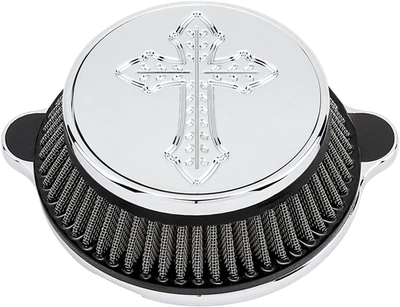 Kit de purificador de aire LA CHOPPERS LA-2396-03 - Cromo 17-22 Harley Road King EFI FLHR Foto 1 de 4