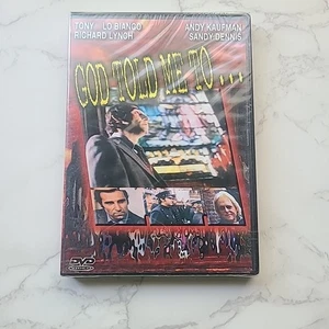 God Told Me To… NEW Sealed DVD, Tony Lo Bianco, Andy Kaufman, Sandy Dennis - Bild 1 von 4