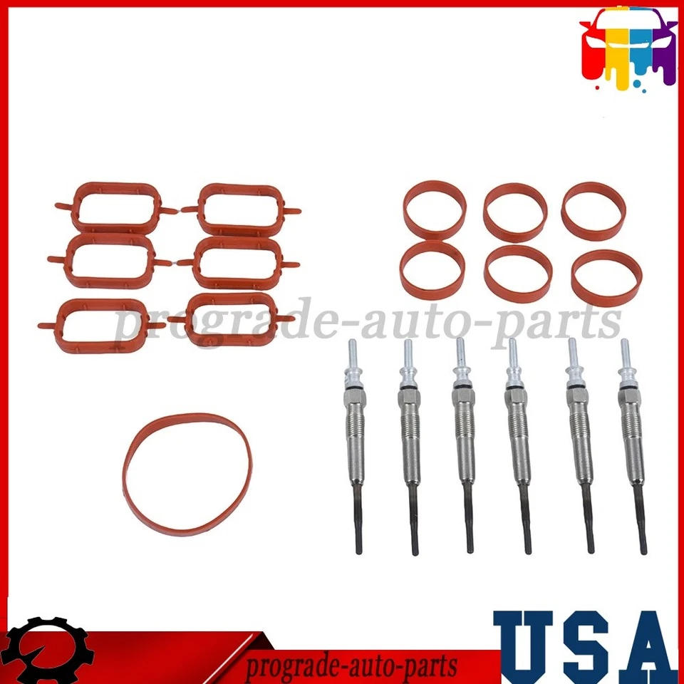 Glow Plug Service Kit Fits For BMW E90 335d E70 X5 xDrive35d 0250603009 - Imagem 1 de 4