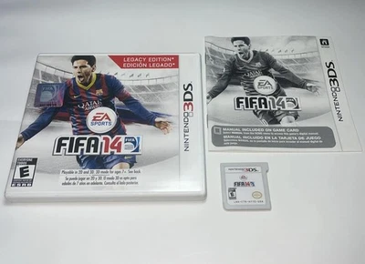 Fifa 14 Legacy Edition Nintendo 3DS COMPLETE Tested & Working RARE!! 2014 - Image 1 of 3