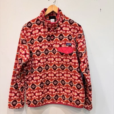 Patagonia Synchilla Snap-T Fleece Butterfly Aberdeen Sweater Women’s Medium - Image 1 of 4