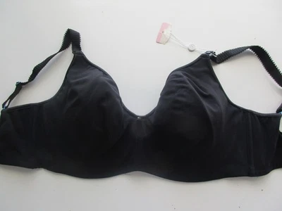 Cake Lingeries 24-1016 Croissant Seamless Spacer Nursing Bra Black 34F $65 U12.W - Image 1 of 4
