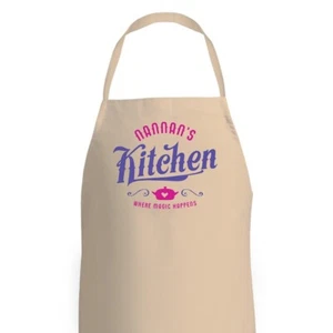 Delantal de regalo Nannan divertido personalizado regalo de cocina Navidad - Imagen 1 de 5