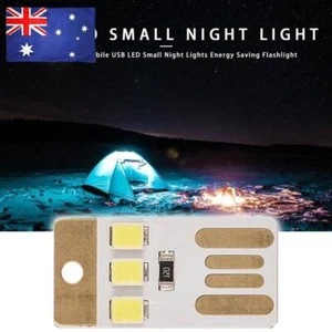 10pcs Portable Mini Ultra-thin Mobile LED Ambient Lamp Camping Night Light - Afbeelding 1 van 11