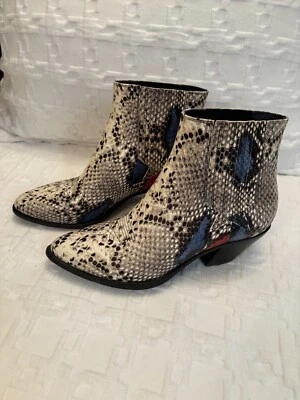 Botines GOLDEN GOOSE GGDB Cuero Estampado Animal Talla EU 37 US 6.5 Foto 1 de 4