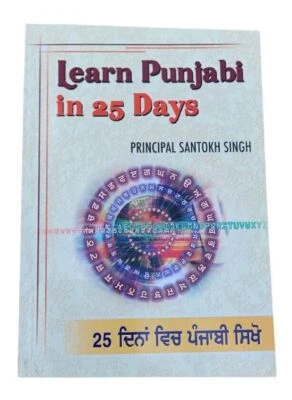 Learn Punjabi in 25 Days book Principal Santokh Singh Panjabi Easy Guide HH New - Image 1 of 4