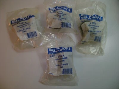 Sloan Vacuum Breaker Repair Kit V-500-A     4PC LOT - Image 1 of 3