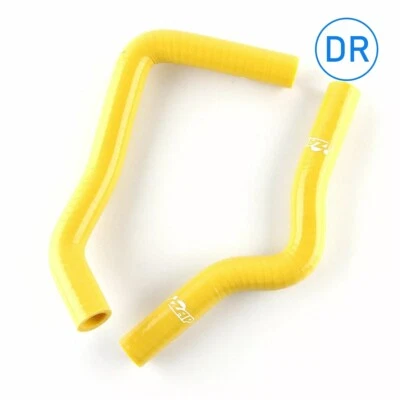 Manguera de refrigerante de radiador de silicona Yellow Pipe Fit 2002-2019 Suzuki RM85 RM85L Foto 1 de 4