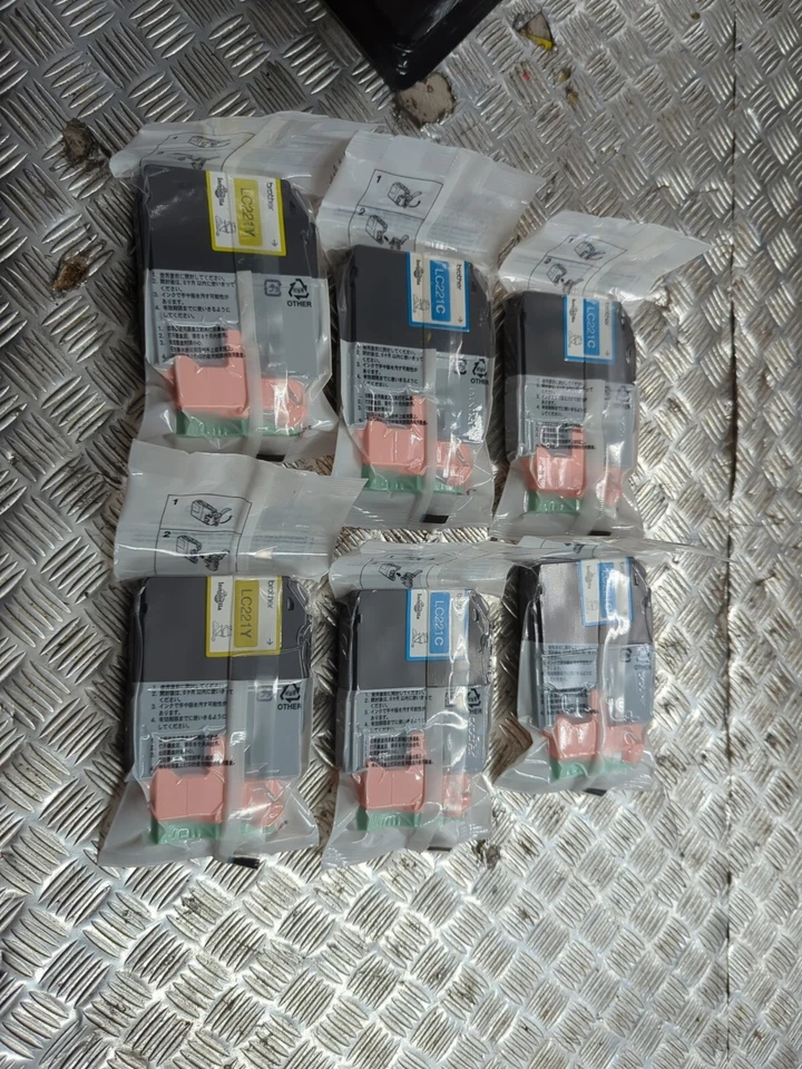 Brother Lc-221y D'origine Jaune Lc221y